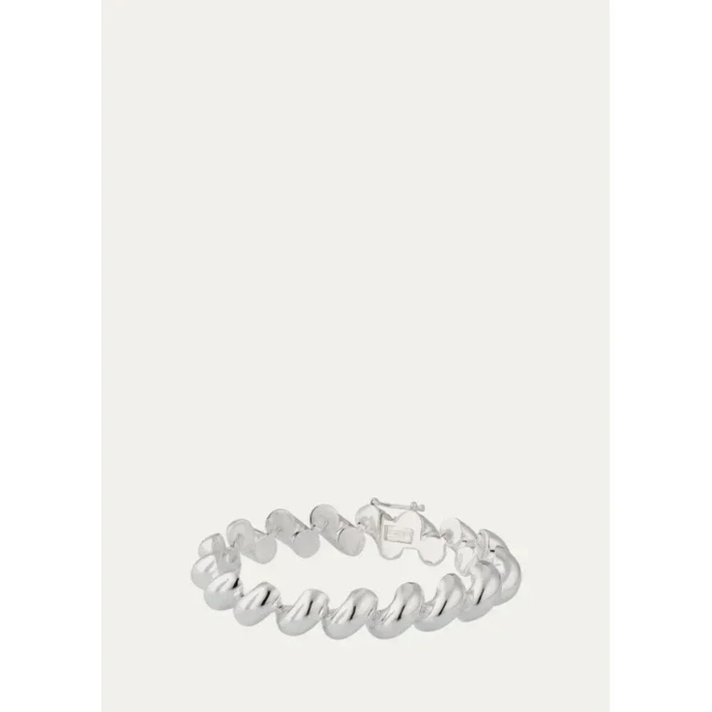 LIE STUDIO The Edith Bracelet Sterling Silver-plated Brass NWB